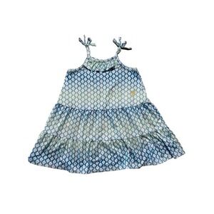 Tommy Bahama's Toddler Girl Summer Floral Dress. Blue/Green. 3T